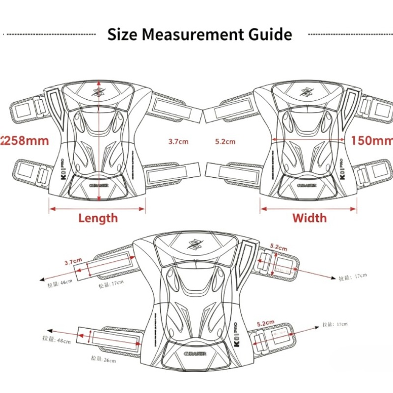 2Pcs Motorcycle Knee Pads Shoc - đánh giá và giá Mountain Biking Knee Pads
