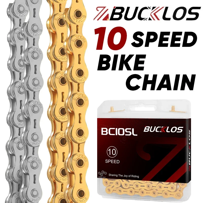 BUCKLOS 10 Speed Bike Chain Du - đánh giá và giá Mountain Biking Bc