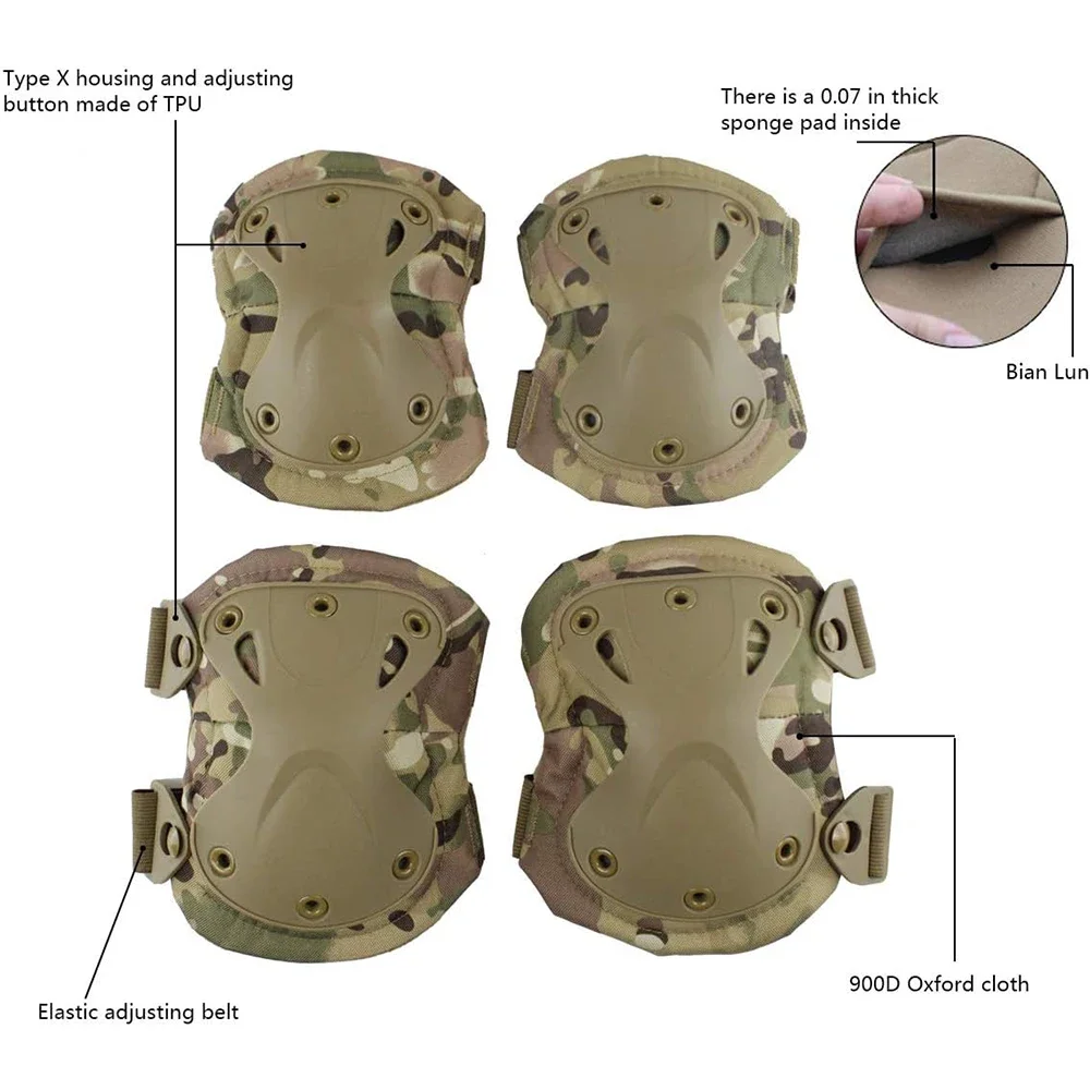 Outdoor Tactical Protective Ge - đánh giá và giá Mountain Biking Knee Pads