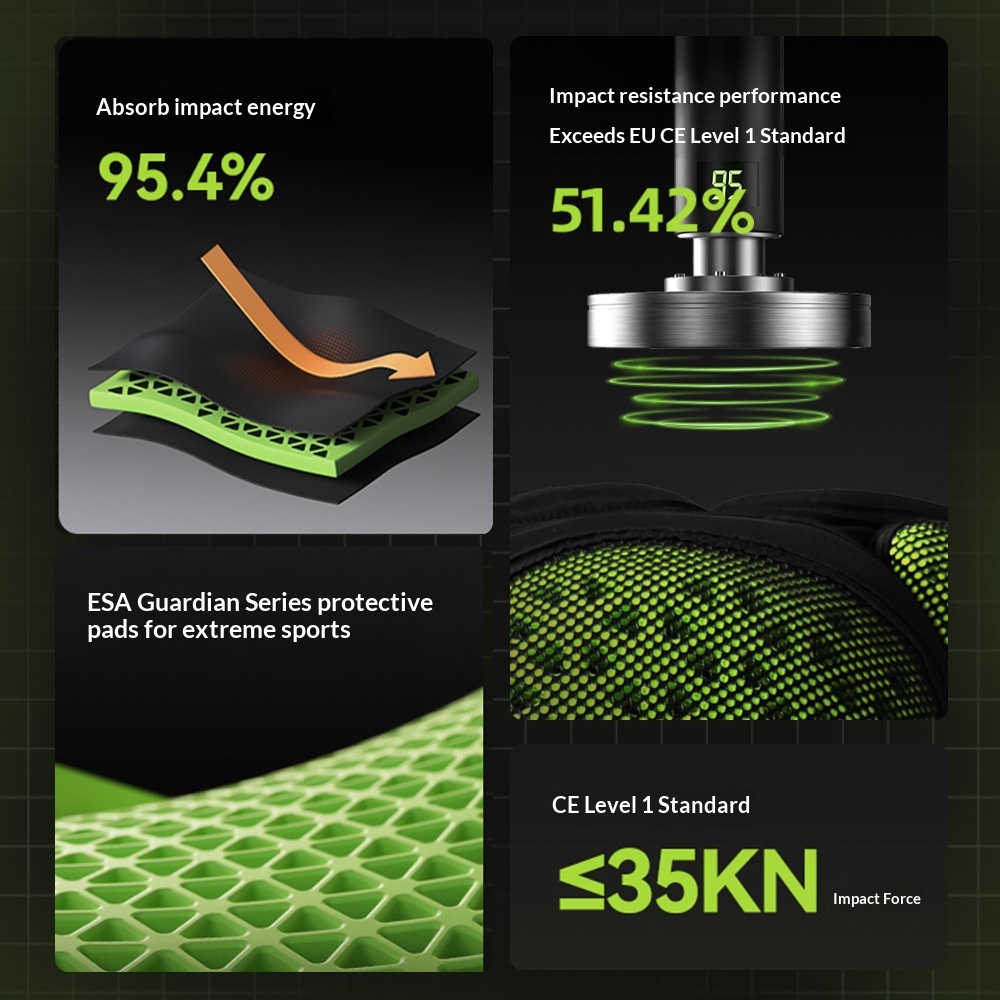 ESA Ski Hip Protector Shock Ab - đánh giá và giá Mountain Biking Knee Pads