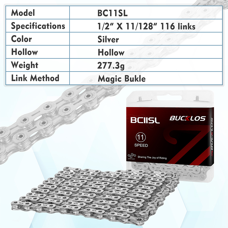 BUCKLOS MTB Bike Chain 11 Spee - đánh giá và giá Mountain Biking Bc