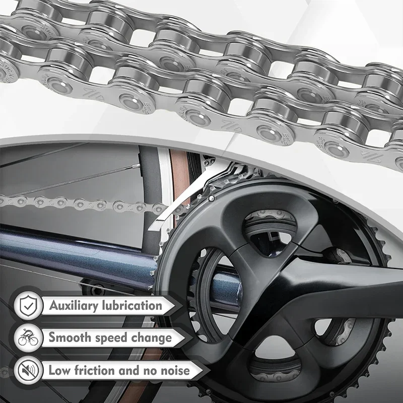 BUCKLOS 8 Speed Bicycle Chain  - đánh giá và giá Mountain Biking Bc