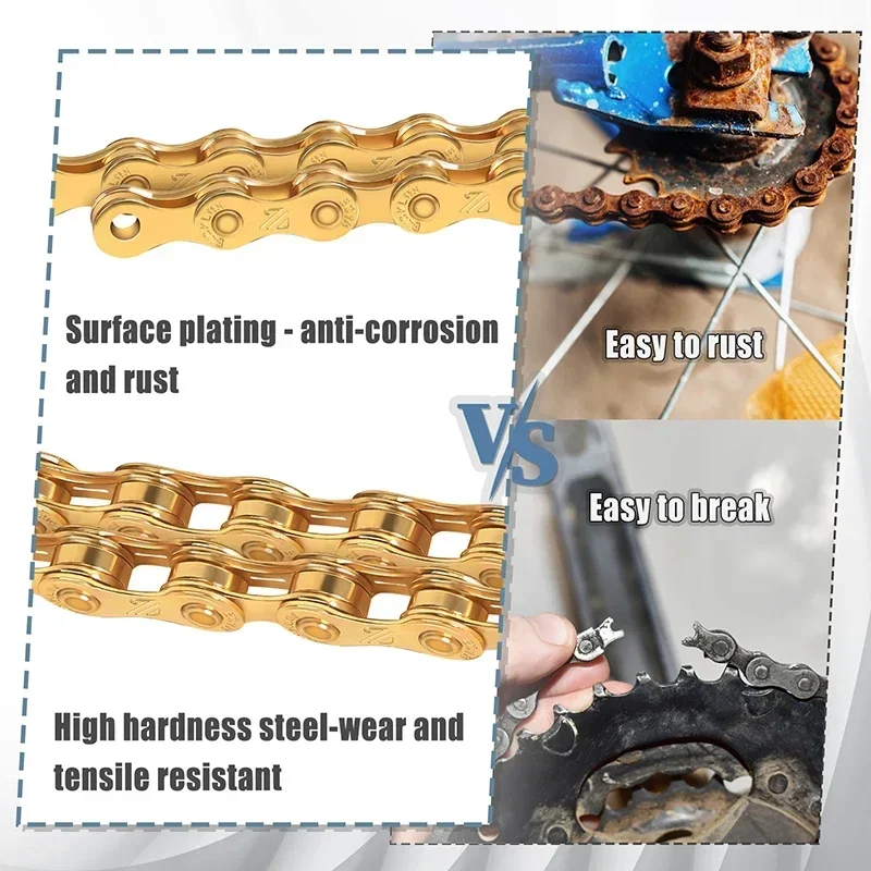 BUCKLOS Bicycle Chain 9v 10v O - đánh giá và giá Mountain Biking Bc