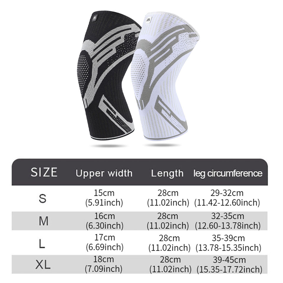 Compression Knee Support Sleev - đánh giá và giá Mountain Biking Knee Pads