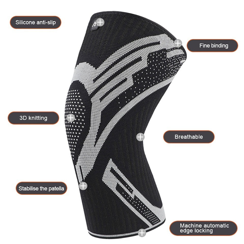 Compression Knee Support Sleev - đánh giá và giá Mountain Biking Knee Pads